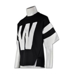 FA297 stylish tee shirts team group letter pattern printed Hong Kong center company supplier  FA297 stylish tee shirts team group letter pattern printed Hong Kong center company supplier